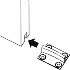 The Rollan Sliding Door Gear Kit Comes, Sliding Door Floor Guide